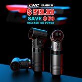 CNC HAMMER–4.0mm Stroke Wireless Tattoo Machine Dual 2000mAh Batteries 9800 RPM Coreless Motor Precision & Durable Design