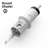 Quelle Tattoo Needles Cartridge Round Shader RS 20PCS for precise shading and gradient effects.