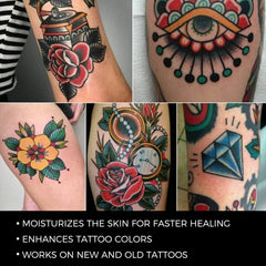 BOARRER Tattoo Aftercare Tattoo Baume Crème, pour les nouveaux et anciens tatouages