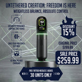 CNC AURIX Dual Battery Wireless Tattoo Machine – Stable Power for Lining, Shading & Packing