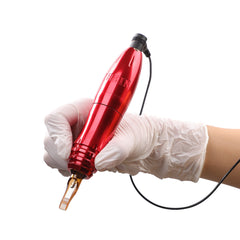 Bolígrafo para máquina de tatuaje EM133, negro/rojo