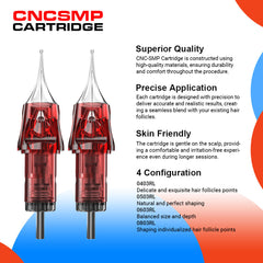 CNC SMP Tattoo Cartridges Needles 20Pcs 0.20mm 3 Round Liner Needles