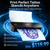 CNC Portable Wireless Bluetooth Tattoo Thermal Printer MP-8068
