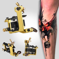 Kit de machine de tatouage de bobine de STIGMA 111 machines de tatouage avec 5 encres de couleur et cartouches 20PCS