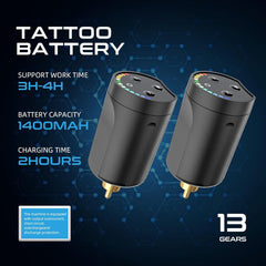 Kit de machine de tatouage STIGMA Machines de tatouage P35 avec 2 batteries et cartouches 40PCS