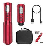 E98 4.0mm Stroke Tattoo Machine with 2 Batteries, Brushless Motor, Fast Charge