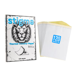 STIGMA 120 feuilles de papier de transfert de tatouage, 4 couches de papier de pochoir de tatouage, Papel de transfert pour la taille A4 de tatouage
