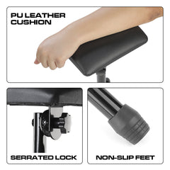 HAWINK Tattoo Armrest Stand Square  with Adjustable Height and Tilt