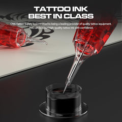 Tinta para tatuaje Juego de 10 colores 15ml CNC(AMZ)