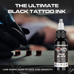 Tattoo Ink True Black 30ml CNC (sig)
