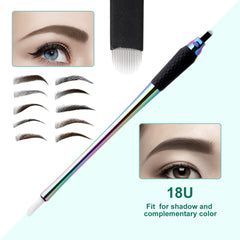 Charme Princesse Disposable Manual Eyebrow Pens for shadow and complementary color