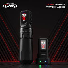 CNC E80 Premium Wireless Tattoo Pen – Coreless Motor, Adjustable Stroke, 6H Runtime
