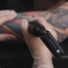 Solong Rotating Hybrid Tattoo Pen Kit with Wireless Tattoo Battery