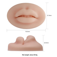 Charme Princesse 3D Practice Silicone Lips Skin Size