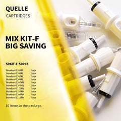 Quelle Tattoo Needle Cartridges Mixed 50PCS