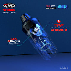 CNC Professional Shading Cartridge Pen Style Tattoo Machine Q5 Grenade