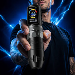 CNC VELIX Wireless Tattoo Machine – Smart Dual-Mode Tattoo & SMP Pen