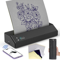 Impresora de plantillas de tatuaje Bluetooth CNC 8008, la versión más nueva