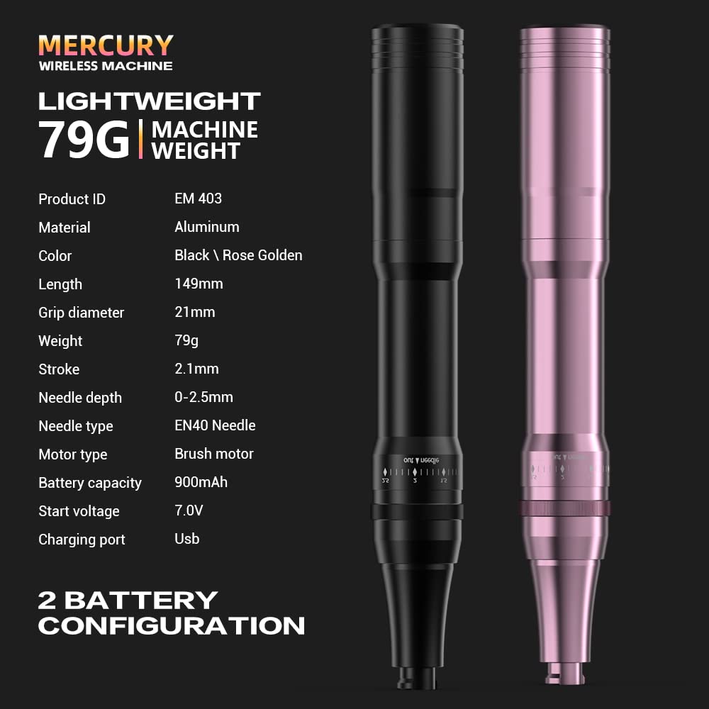 Charme Princesse Machine Permanent Pen Makeup K403 parameter