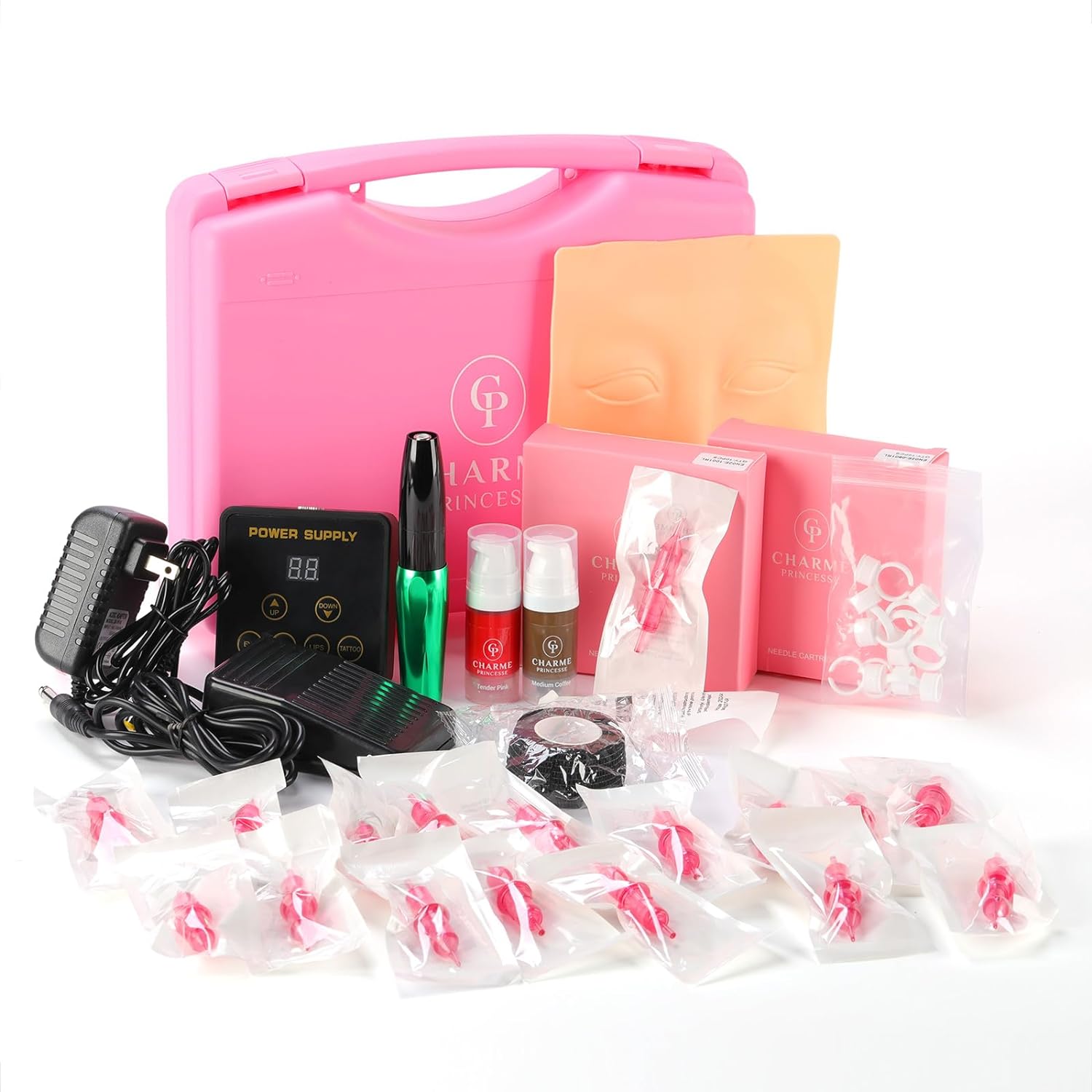 Charme Princesse EK165 Permanent Makeup Machine Kit Pack