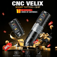 CNC VELIX Wireless Tattoo Machine – Smart Dual-Mode Tattoo & SMP Pen