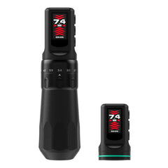 CNC E80 Premium Wireless Tattoo Pen – Coreless Motor, Adjustable Stroke, 6H Runtime