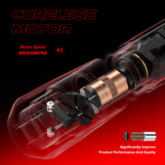 CNC E80 Premium Wireless Tattoo Pen – Coreless Motor, Adjustable Stroke, 6H Runtime