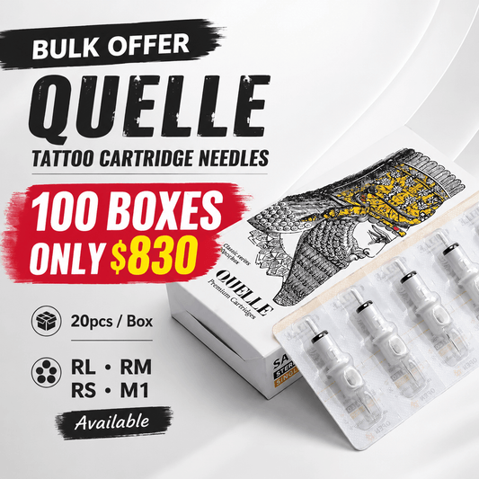 100 Boxes Quelle Tattoo Cartridges