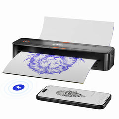 CNC Portable Wireless Bluetooth Tattoo Thermal Printer MP-8068