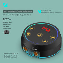 Tattoo Machine Power Supply With Intelligent Light