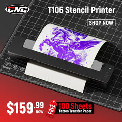 CNC T106(P8011) Revolutionary Bluetooth Tattoo Stencil Printer (P8008 Generational Upgrading)