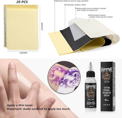 CNC T106 Ultra-HD Bluetooth Tattoo Stencil Printer Set – Includes 20 Transfer Papers & 60g Transfer Cream