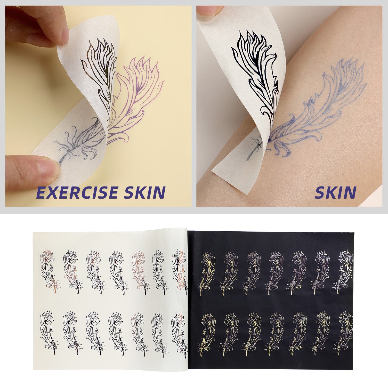 FOREVER Temporary Tattoo Paper for Toner Printers