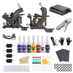 HAWINK Complete Coil Tattoo Kit for Beginners TK-HW2007