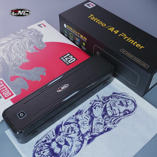 CNC 120 Sheets Tattoo Transfer Paper,4 Layers Stencil Transfer Paper, A4 Size