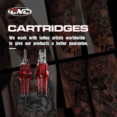 CNC Police Tattoo Needle Cartridges Round Shader RS 20PCS