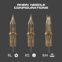Rhein Tattoo Needle Cartridges Round Shader RS 20PCS