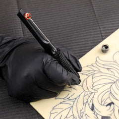 HAWINK Tattoo Kit 803 Bastone per Poke Tattoo Mano con 7 Inchiostri Color e Cartucce 20 PCS